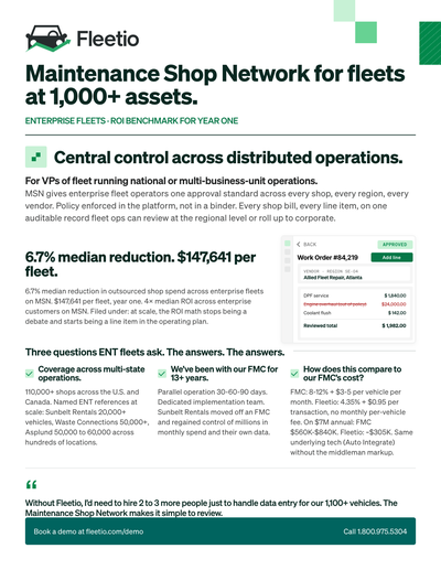 Sales one-pager · Enterprise